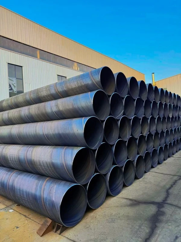 Black Spiral Welded Steel Pipe