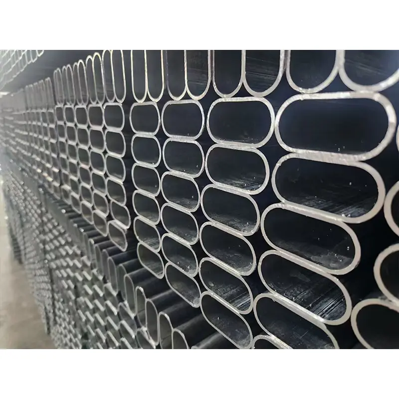 Small Diameter Hot Dip Galvanized Oval Steel Pipe